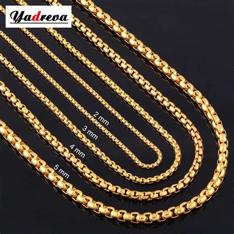 round box stainless steel chains necklaces|Double Accent 4.5mm Stainless Steel Chain Heavy Round Box .